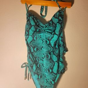 Sexy Cheeky one piece bathing suit size s NEW WITH TAGS